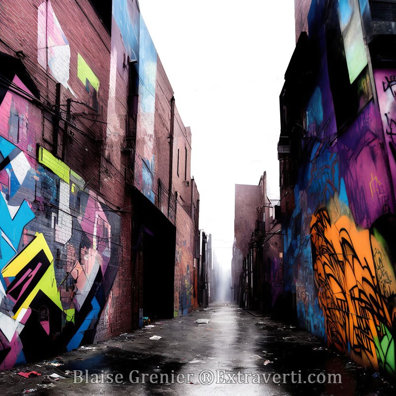 Graffiti in the street 5
