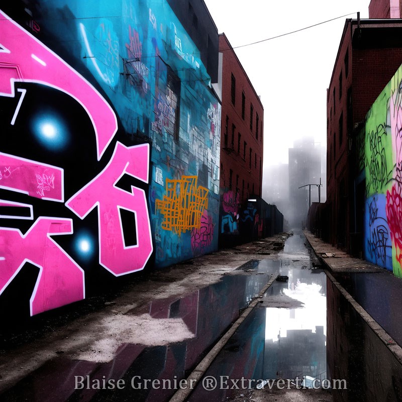Graffiti in the street 6