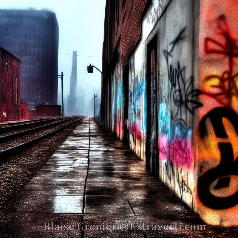 Graffiti in the street 7