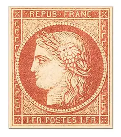 1 Franc Vermillon Cérès 924.000 euros