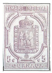 Journaux n 4.5c lilas ND