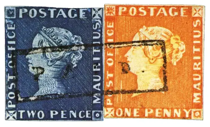 1F Vermillon Cérès de 1849