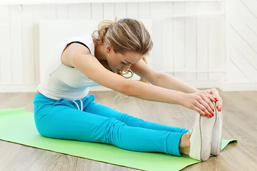Sport crunch exercice